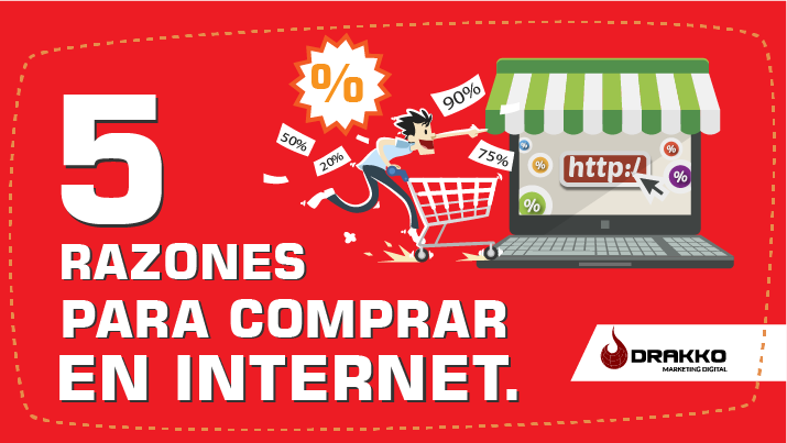 5 razones para comprar por internet